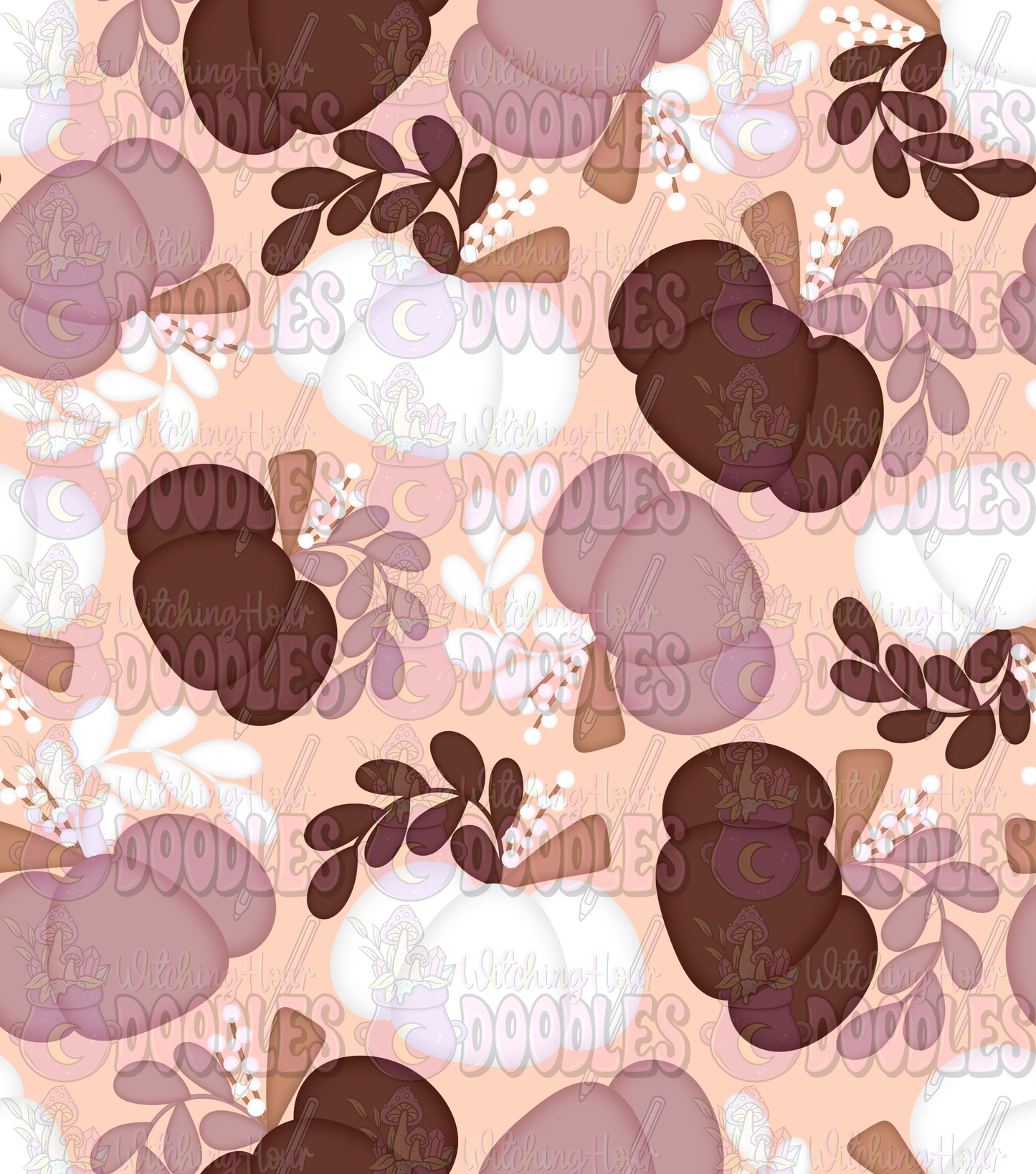 Fall Pumpkins - Seamless Pattern