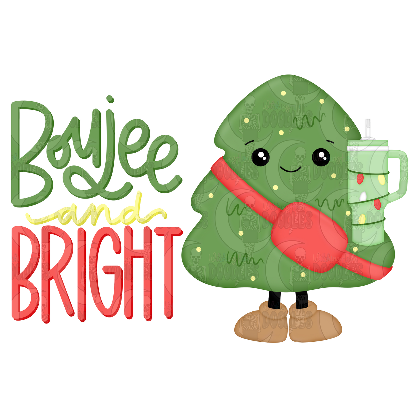 Boujee & Bright Tree (PNG)