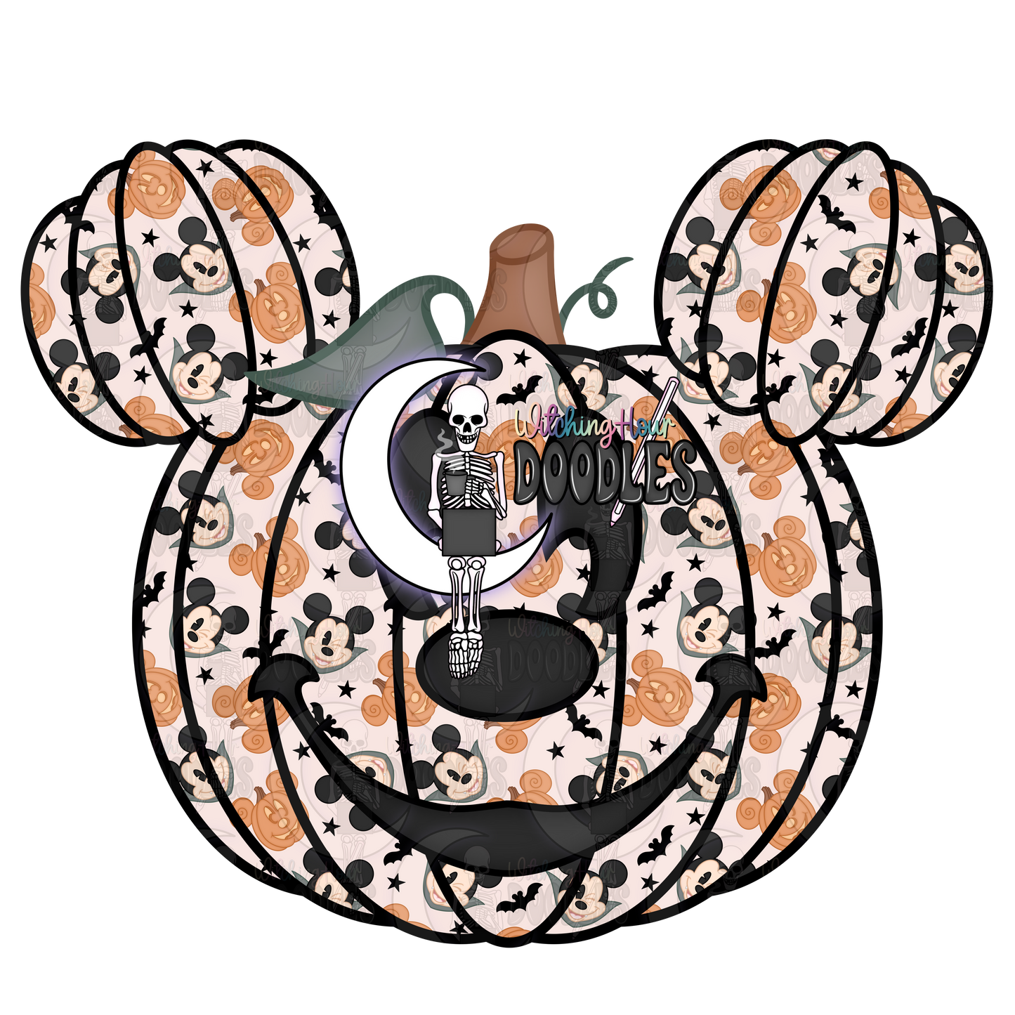 Mr. Mouse Pumpkin (PNG)