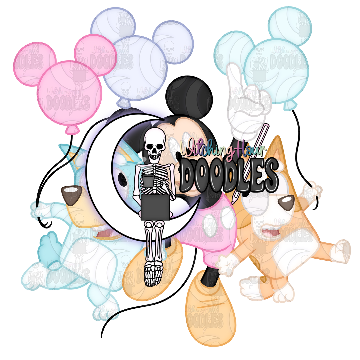 Pastel Park Sisters - Mouse (PNG)