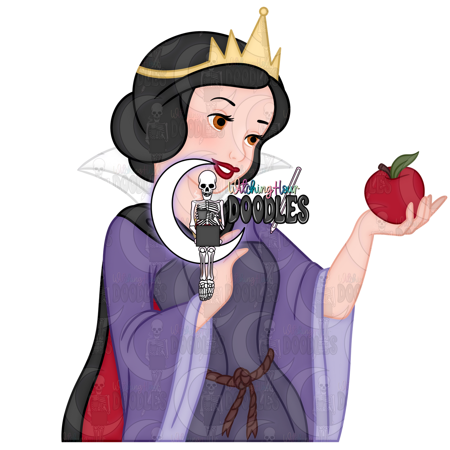 Princess Villains - Snow & The Queen (PNG)