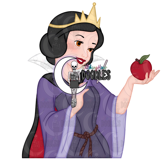 Princess Villains - Snow & The Queen (PNG)