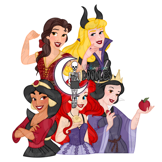 Princess Villains (PNG)