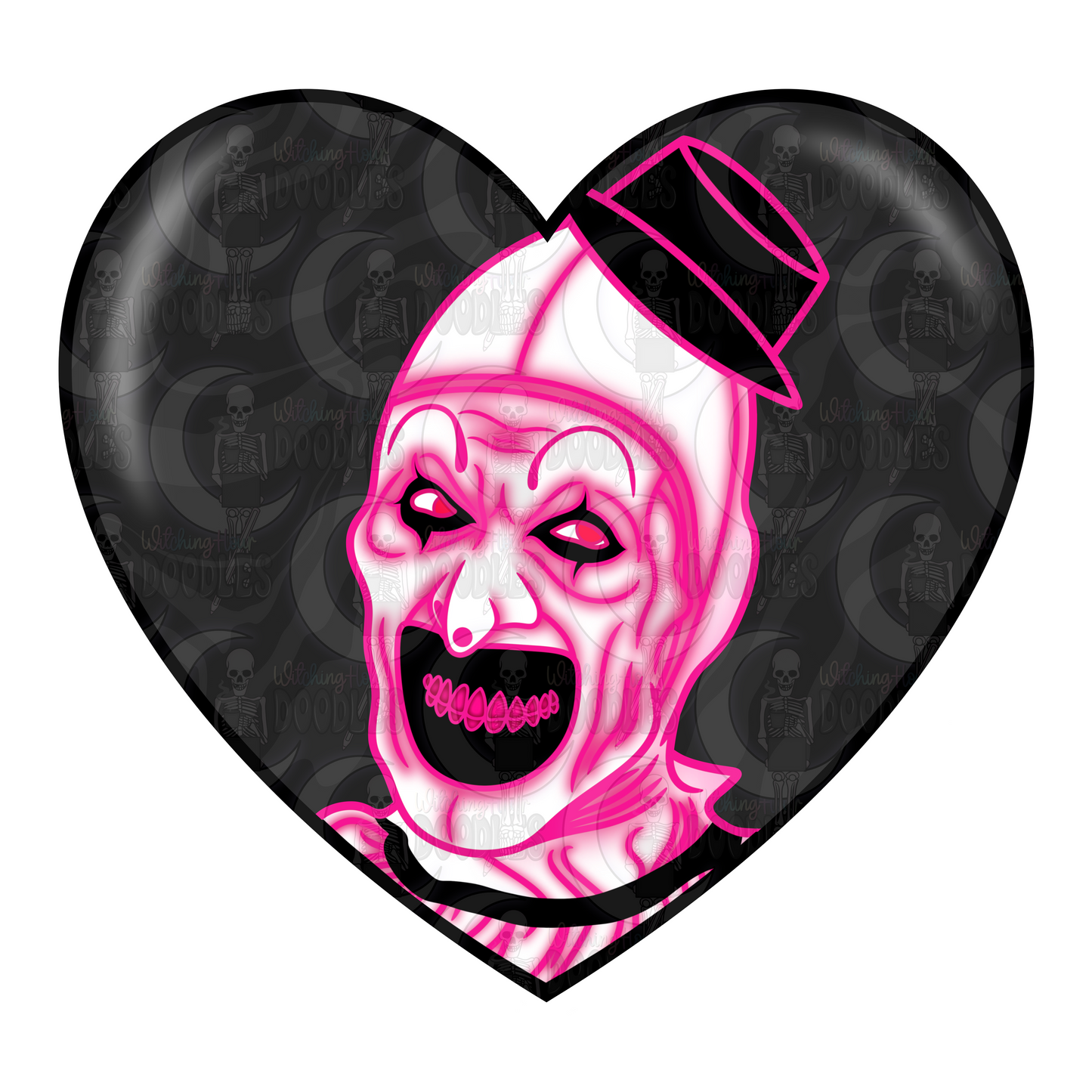 Terrifier Heart (PNG)