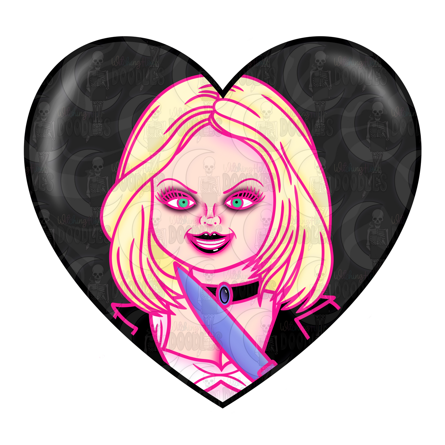 Bride of Chucky Heart (PNG)