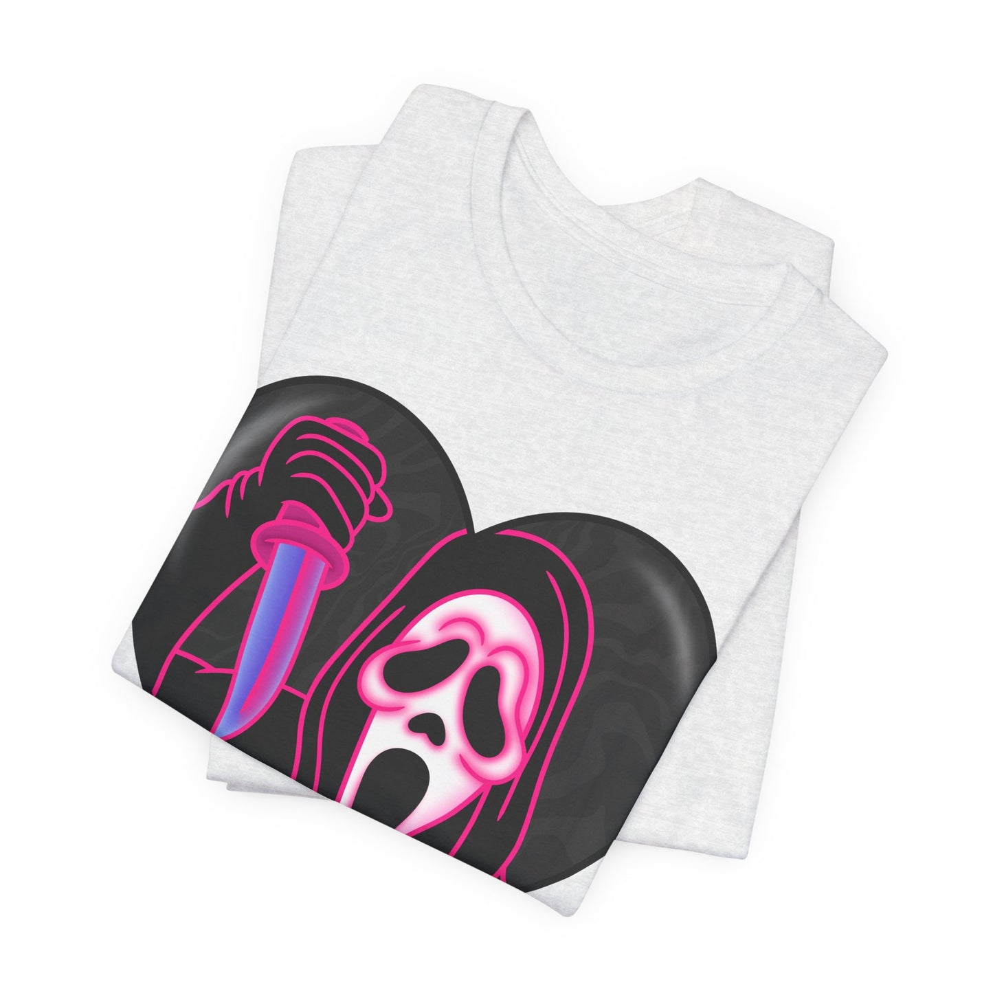 Ghostface Heart Shirt (Unisex)