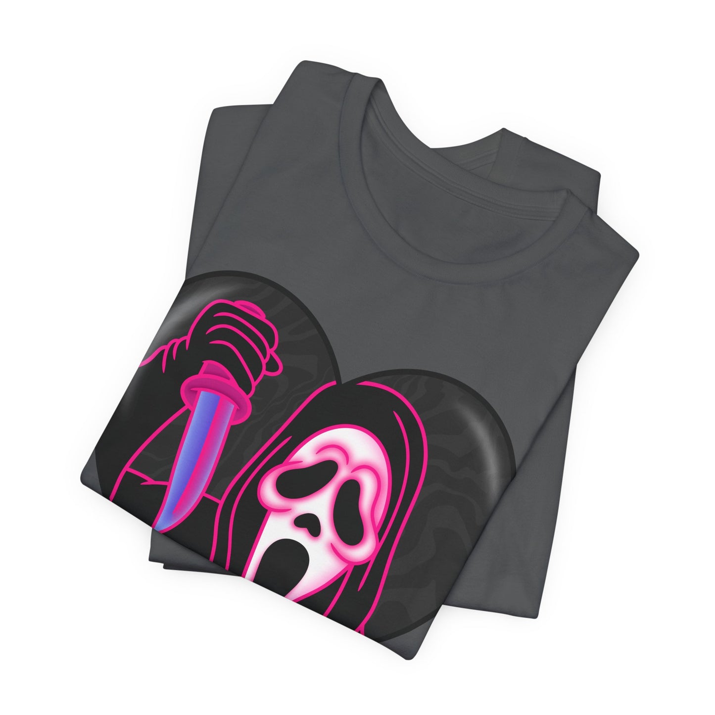 Ghostface Heart Shirt (Unisex)