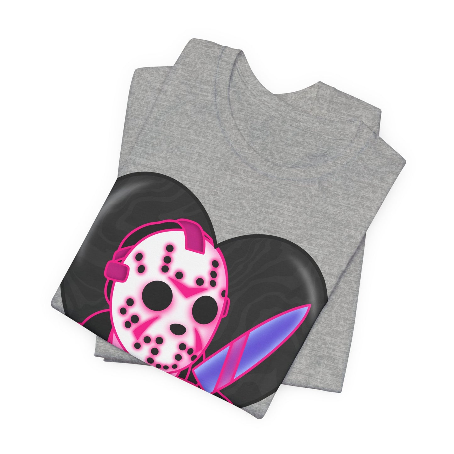 Jason Vorhees Heart Shirt (Unisex)