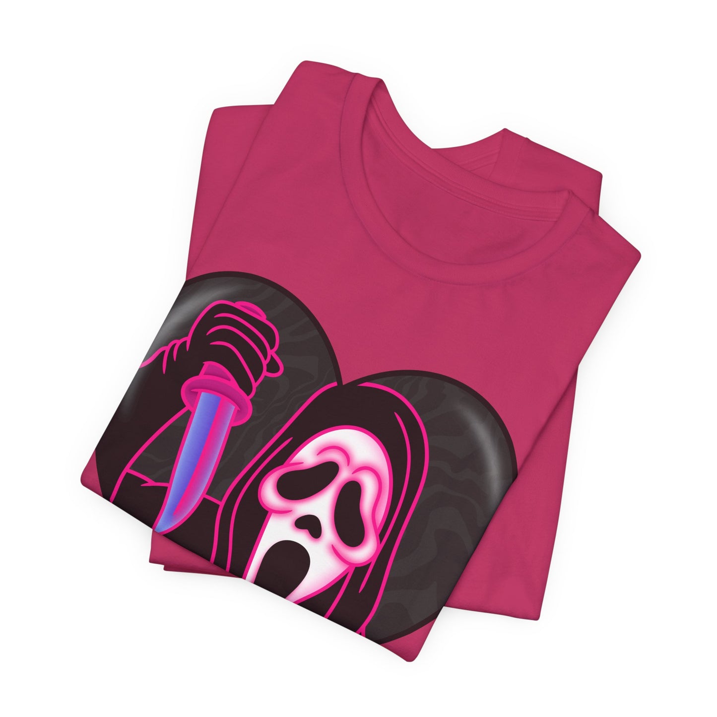 Ghostface Heart Shirt (Unisex)