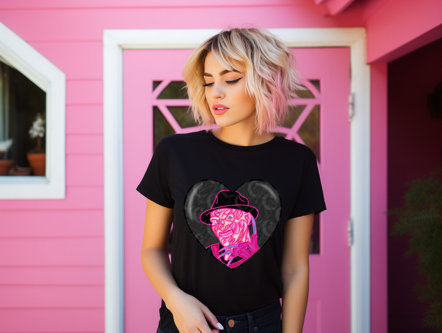 Freddy Heart Shirt (Unisex)