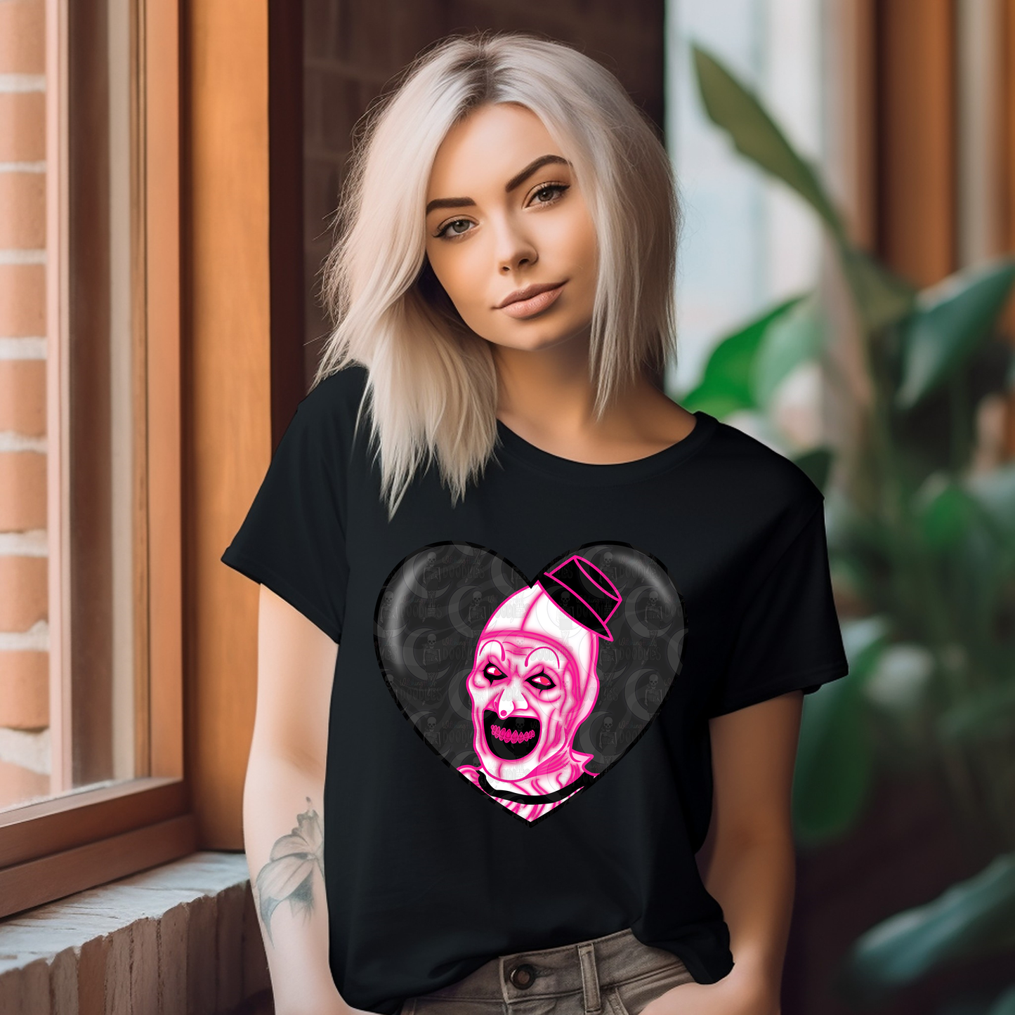 Terrifier Heart Shirt (Unisex)