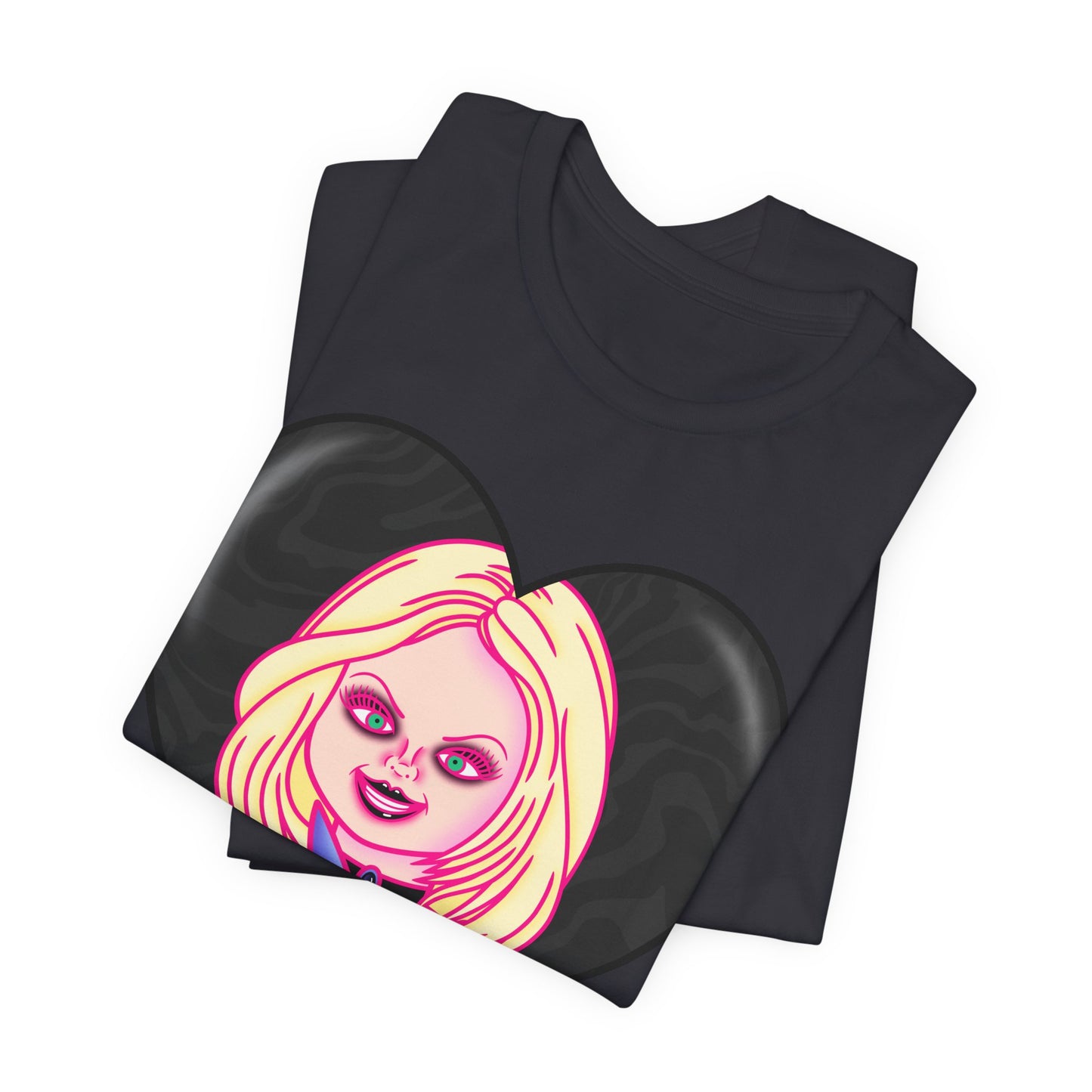 Bride of Chucky Heart Shirt (Unisex)