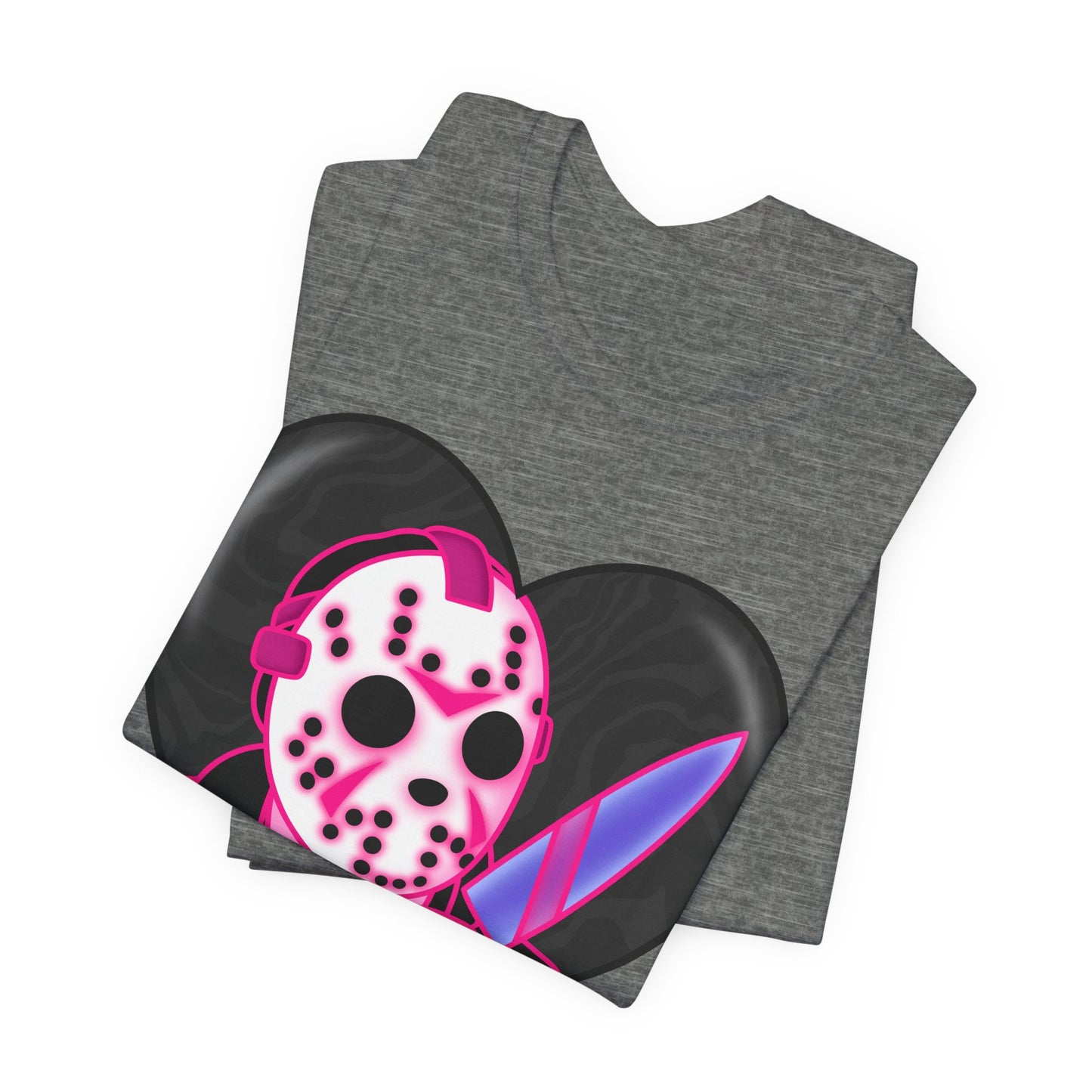 Jason Vorhees Heart Shirt (Unisex)