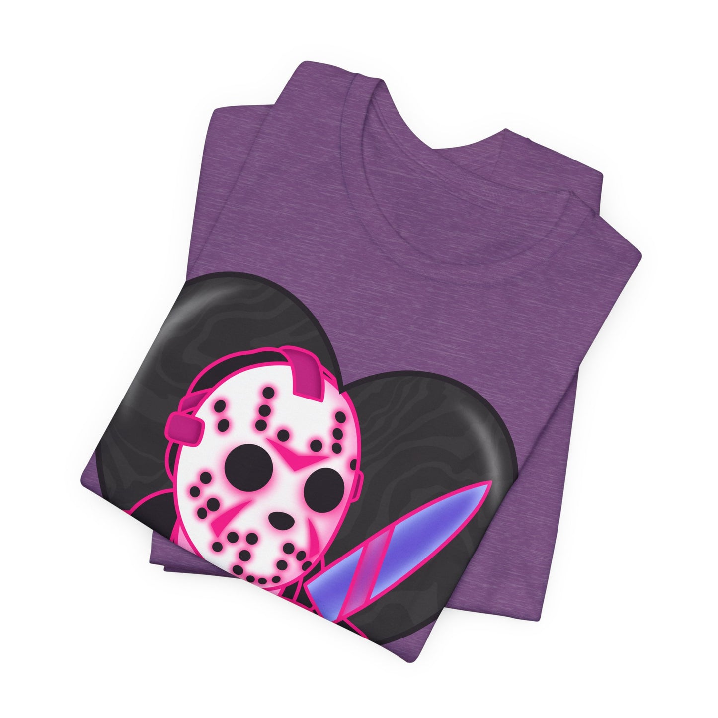 Jason Vorhees Heart Shirt (Unisex)