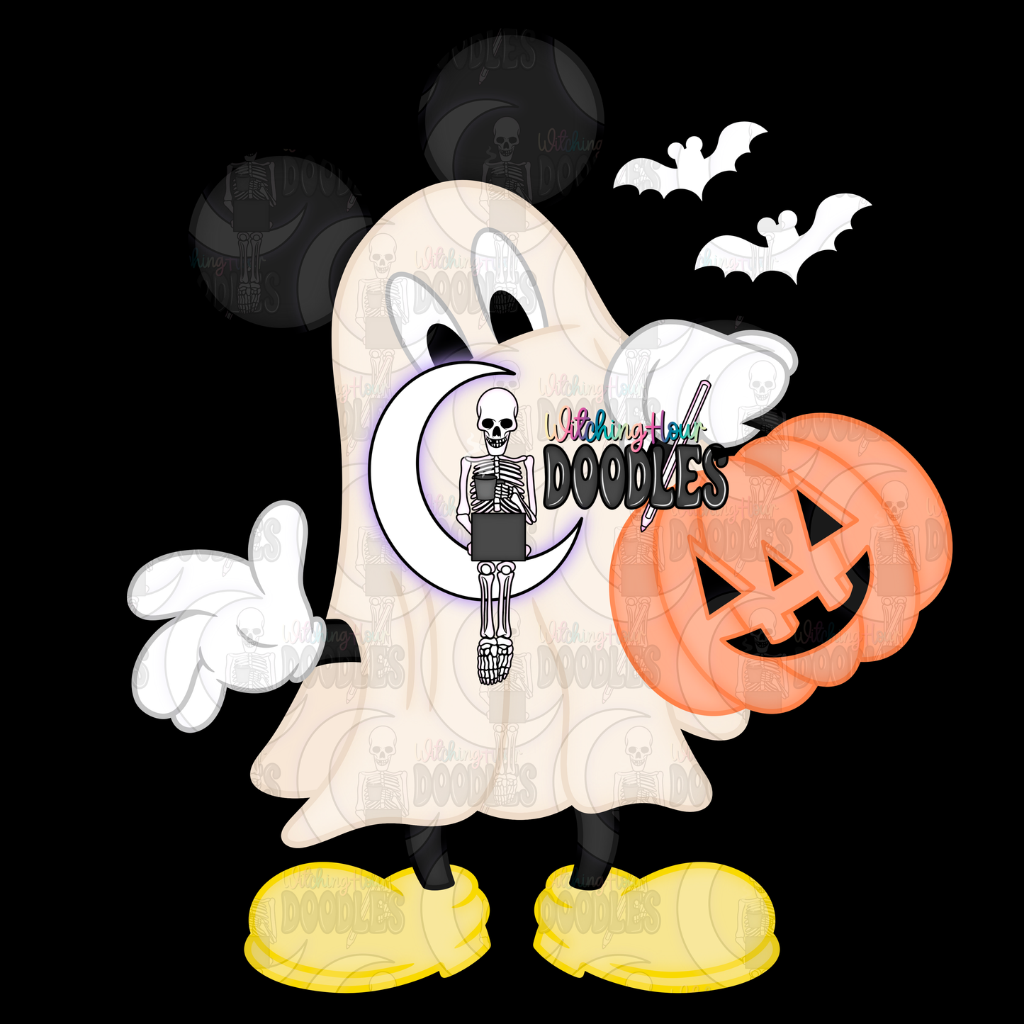 Mr. Mouse Halloween (2 PNGs)