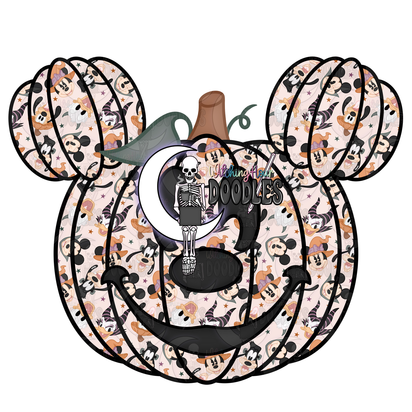 Mouse & Friends Pumpkin (PNG)