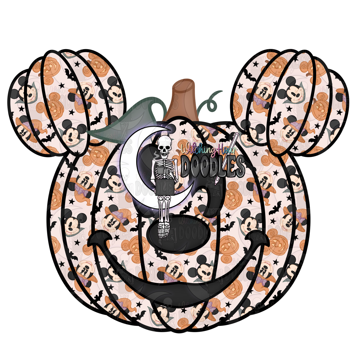 Mr. & Mrs. Mouse Pumpkin (PNG)