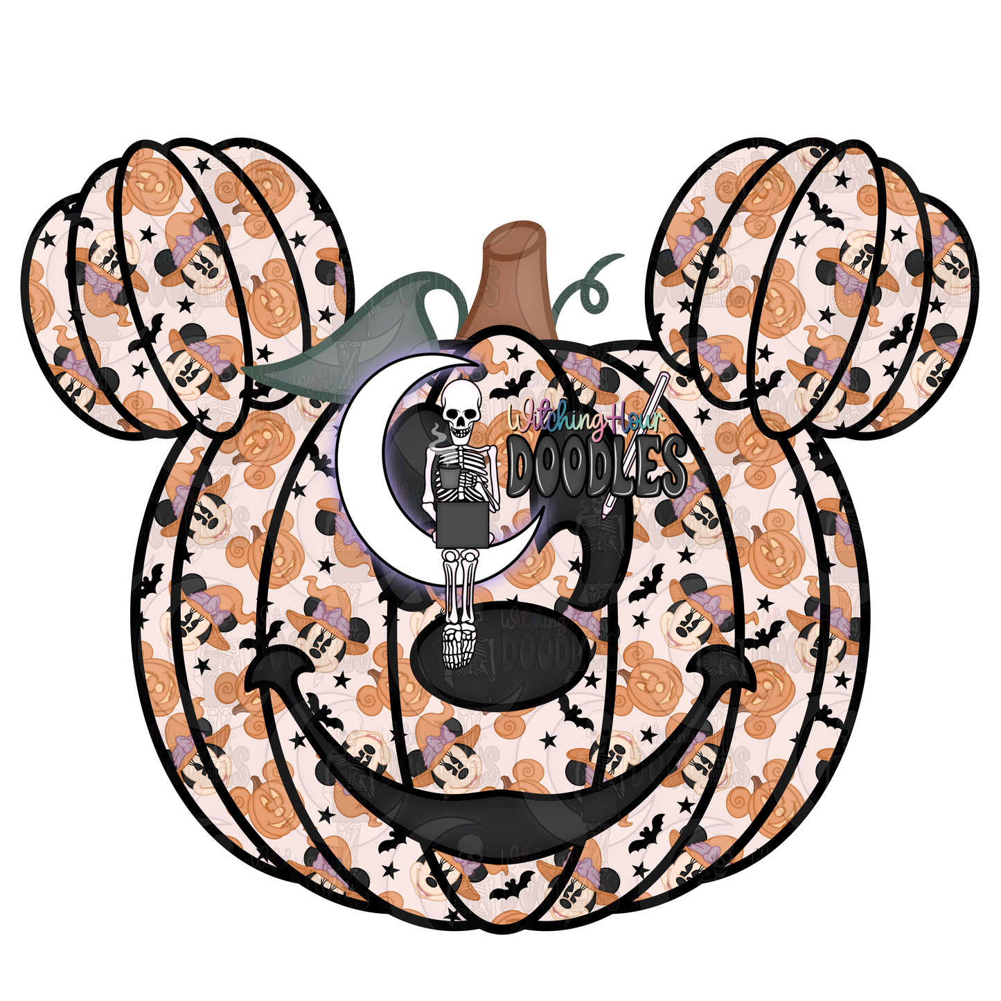 Mrs. Mouse Pumpkin (PNG)