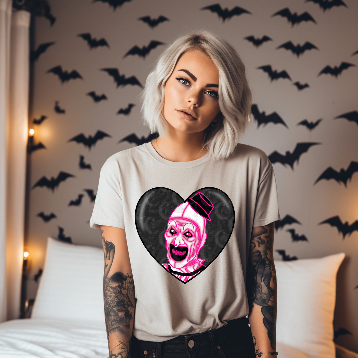 Terrifier Heart Shirt (Unisex)