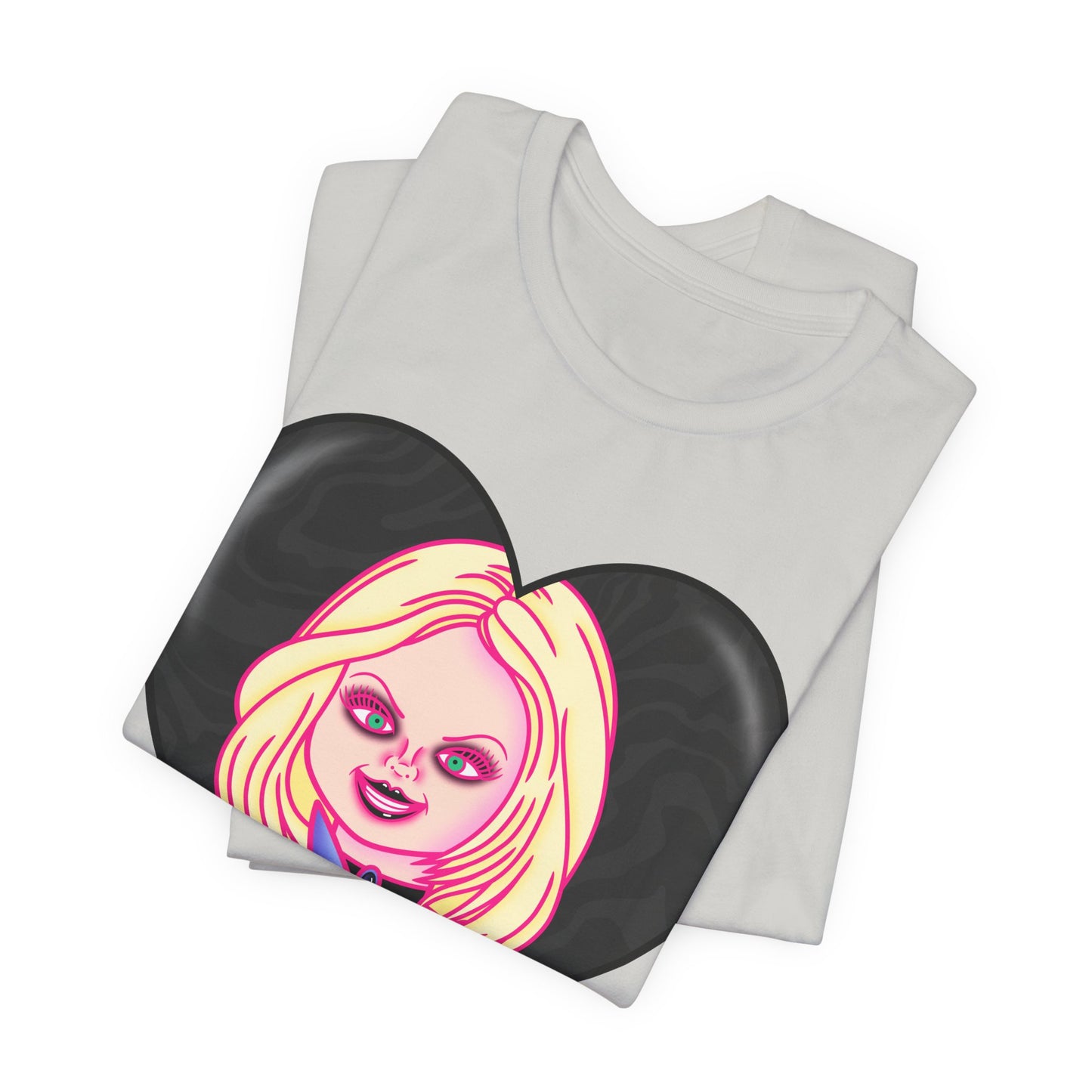 Bride of Chucky Heart Shirt (Unisex)