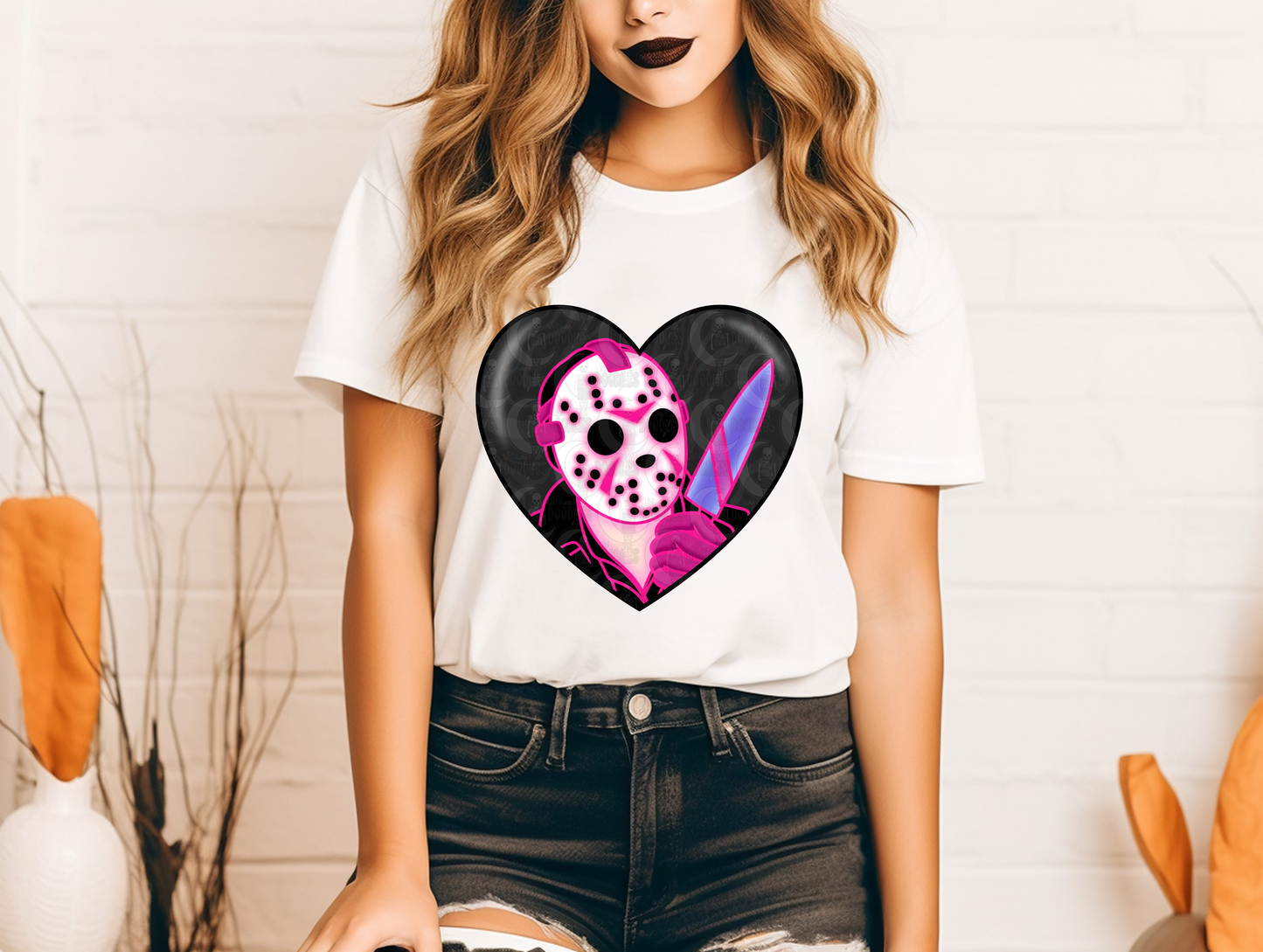 Jason Vorhees Heart Shirt (Unisex)