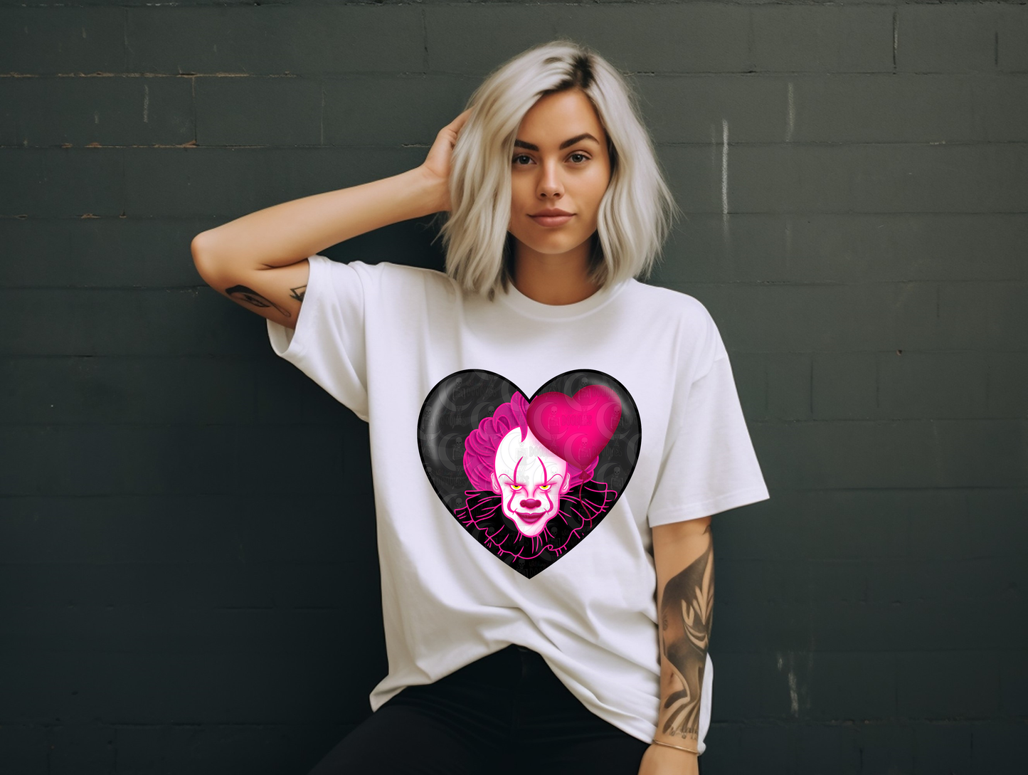 Pennywise Heart Shirt (Unisex)